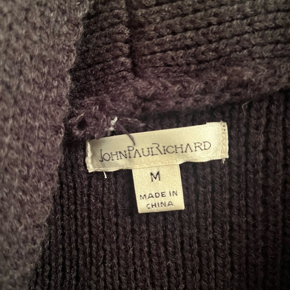 JohnPaulRichard Dark Brown Knit Top